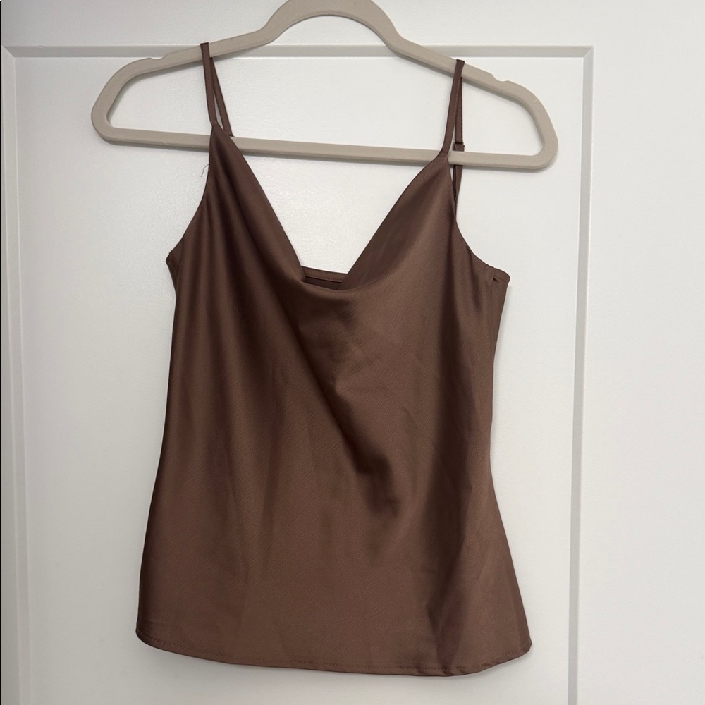 Brown Women's Camisole Top